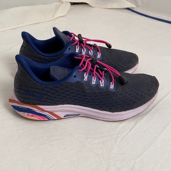 Nike navy blue AH8392-400 Air Pegasus Premium running sneakers size 10 - Picture 2 of 9